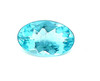 Oval Shape, 2.44 carats Blue Paraiba Colored Apatite Gem, 9.97 x 7.81 x 4.7