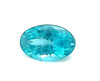 Oval Shape, 2.95 carats Blue Paraiba Colored Apatite Gem, 9.92 x 7.81 x 5.9