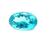 Oval Shape, 3.81 carats Blue Paraiba Colored Apatite Gem, 10.87 x 8.84 x 5.74