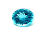 Round Shape 2.01 Carat, Paraiba Like Blue Apatite Gem, 8.15 x 4.76