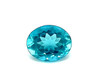 Round Shape, 2.63 carats Blue Paraiba Colored Apatite Gem, 8.35 x 5.53