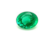 Round Shape, 0.8 carats Fine Emerald Gemstone, 6.08 x 3.81