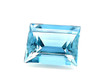 Straight Baguette 5.58 carats Blue Aquamarine Gem, 10.98 x 10.5 x 7.15