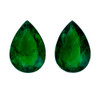 1.13 Green Emerald Pear 7 x 4.8 mm