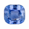 3.52 ct Cornflower Blue Sapphire Gemstone in Cushion Shape, 8.61 x 7.95 x 5.02 mm  GIA Cert