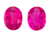 7.71 Carats Pair of Pink Peach Tourmaline, Oval Shape, 11.1 x 8.8 mm