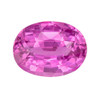 2.51 Carat Pink Sapphire Stone, Oval Cut, No Heat, GIA Cert, 9.25 x 6.97 x 4.52 mm