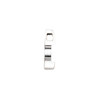Bar Slide Pendant Mounting in 14 Karat Rose Gold for Oval Stone, 0.53 grams