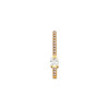 Accented Bar Slide Pendant Mounting in 14 Karat Rose Gold for Square Stone, 2.42 grams