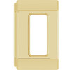 Emerald Bezel Set Slide Pendant Mounting in 18 Karat Yellow Gold for Emerald Stone, 0.52 grams