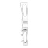 Freeform Pendant Mounting in 14 Karat White Gold for Round Stone, 3.53 grams