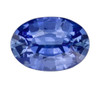 0.70 Carat Genuine Blue Sapphire Gemstone, Oval Shape, 6.5 x 4.5 mm, Cornflower Blue