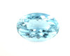 Oval 6.46 carats Blue Aquamarine Gem, 13.64 x 11.45 x 7.52