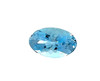 Oval 1.7 carats Blue Aquamarine Gem, 9.07 x 6.84 x 5.03