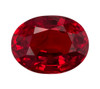 3.25 Carat Pigeon Blood Ruby Stone, GRS Certed, 10.02 x 7.51 x 4.76 mm, Very Fine Ruby