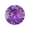 0.71 Carat Pretty Purple Sapphire Gem, Round Shape, 5.5 mm