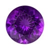 1.75 Carat Purple Amethyst Round Cut Gemstone, 8.1mm size | AfricaGems