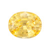 1.53 Ct. Pure Yellow Color Fancy Sapphire, GIA No Heat Gem, Oval Shape, 7.69 x 6.19 x 3.94 mm