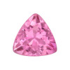 0.36 Carat Fine Pink Tourmaline Stone, Trillion 4.9 mm