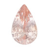 Not Heated 2.01 Ct. Champagne Peach Colored Sapphire, Pear Shape, 9.72 x 6.23 x 4.54 mm