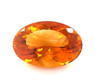 Oval Shape, 11.66 carats Orange Loose Citrine Gem, 17.12 x 14.23 x 9.25
