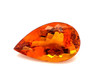 Pear Shape, 10.26 carats Orange Loose Citrine Gem, 18.1 x 12.89 x 9.05