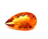 Pear Shape, 9.04 carats Orange Loose Citrine Gem, 17.74 x 12.51 x 8.14