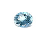 Round Shape Loose 1.15 Carats, Aquamarine Gemstone, 7.08 x 4.52