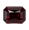 5.44 Carat Raspberry Red Rhodolite Garnet in Octagon Cut, 10.4 x 7.9 mm