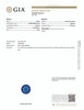 4.18 Carat Blue Sapphire Round 9.21 x 9.33 x 6.26 mm - GIA