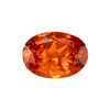 0.91 Carat Oval Shape Pure Orange Spessartite Garnet in 7 x 5 mm