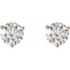 14K Rose 1 CTW Lab-Grown Diamond Earrings