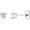 14K White 3/4 CTW Lab-Grown Diamond Earrings