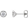 14K White 3/4 CTW Lab-Grown Diamond Cocktail-Style Earrings