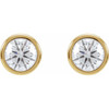 14K Yellow 3/4 CTW Lab-Grown Diamond Cocktail-Style Earrings