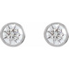 14K White 1 3/4 CTW Lab-Grown Diamond Cocktail-Style Earrings