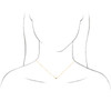 14 Karat Rose Gold Lab Grown Diamond Solitaire Necklace 1/3 CT, 18 Inch - $733