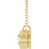14K Yellow 1/3 CT Lab-Grown Diamond Solitaire 18" Necklace 