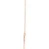 14K Rose 1/4 CTW Natural Diamond Heart 16" Necklace