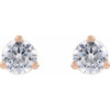 14K Rose 1/4 CTW Lab-Grown Diamond Stud Earrings