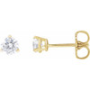 14K Yellow 1/3 CTW Lab-Grown Diamond Stud Earrings