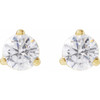 14K Yellow 1/3 CTW Lab-Grown Diamond Stud Earrings