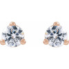 14K Rose 1/5 CTW Lab-Grown Diamond Stud Earrings