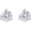 14K White 1 CTW Lab-Grown Diamond Stud Earrings