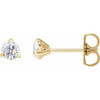 14K Yellow 1/3 Lab-Grown Diamond Cocktail-Style Stud Earrings