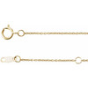 14 Karat Yellow Gold Natural Black Diamond 7 to Station Necklace 1/3 CTW, 16-18 Inch - $1,069