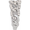14K White 1 CTW Lab-Grown Diamond Ring