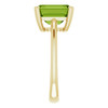 14K Yellow Natural Peridot Ring