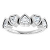 Platinum 1 1/8 CTW Lab-Grown Diamond Ring