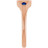 14K Rose Engravable Lab-Grown Blue Sapphire Signet Ring